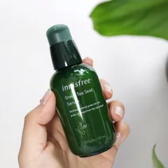 TINH CHẤT DƯỠNG TRÀ XANH INNISFREE GREEN TEA SEED SERUM 80ml tách set ko hộp giấy 809416