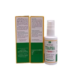 Xịt khử mùi Trapha Spray (Chai 50ml) Giúp khử mùi hôi, giảm tiết mồ hôi và giúp giữ khô thoáng cho vùng nách