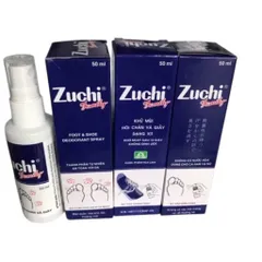 Xịt khử mùi hôi chân và giày Zuchi Family chai 50ml