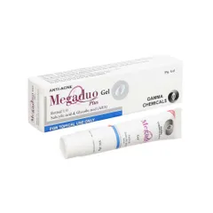 Gel bôi giảm mụn Megaduo Plus (Tuýp 15g) Giúp giảm mụn trứng cá, mụn viêm, giảm sẹo thâm, dưỡng ẩm và làm sáng da