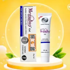 Gel bôi giảm mụn Megaduo Plus (Tuýp 15g) Giúp giảm mụn trứng cá, mụn viêm, giảm sẹo thâm, dưỡng ẩm và làm sáng da