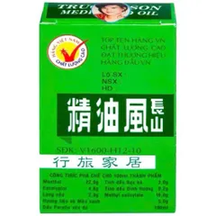 Dầu gió Trường Sơn (Chai 6ml) Giảm các triệu chứng cảm cúm, nhức đầu, sổ mũi