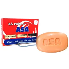 Xà Phòng ASA Giúp vệ sinh cơ thể, kháng khuẩn, hạn chế bã nhờn, và hỗ trợ các bệnh da liễu nông.