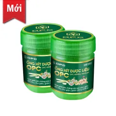 ỐNG HÍT DƯỢC LIỆU OPC Giúp giải cảm, thông mũi, tạo cảm giác dễ chịu, thư giãn, giảm căng thẳng.