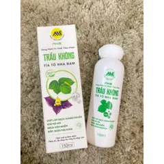 Dung Dịch Vệ Sinh Thảo Dược Trầu Không Tía Tô Nha Đam MNS Chai 150ml