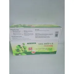 GEL DIẾP CÁ NOTTRI (Tuýp 10g) Dùng cho người bị nứt kẻ, đau rát hậu môn, trĩ nội, trĩ ngoại.