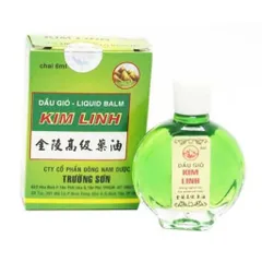 Dầu gió Kim Linh (Chai 6ml) Giúp giảm các triệu chứng cảm cúm, sổ mũi, nhức đầu.