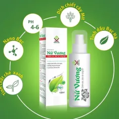 Gel vệ sinh phụ nữ NỮ VƯƠNG (Chai 100ml) Dưỡng ẩm, làm trắng sáng, làm thơm, giảm mùi hôi, mang lại sự tự tin, quyến rũ.