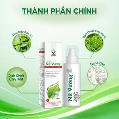 Gel vệ sinh phụ nữ NỮ VƯƠNG (Chai 100ml) Dưỡng ẩm, làm trắng sáng, làm thơm, giảm mùi hôi, mang lại sự tự tin, quyến rũ.