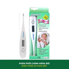 Nhiệt kế điện tử SAKURA (Hộp 1 cái) Độ nhạy cao, cho kết quả nhanh, chính xác