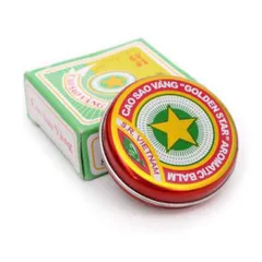 CAO SAO VÀNG (Hộp 10g) Giảm các triệu chứng cảm cúm, nhức đầu, sổ mũi, chóng mặt, buồn nôn, đau bụng, nhức mỏi