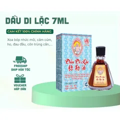 Dầu Di Lặc (Chai 7ml) Giúp giảm cảm lạnh, đau đầu, đau bụng, ngứa do côn trùng cắn, bầm tím…