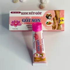 Kem nứt gót GÓT SON (Tuýp 20g) Giúp giữ ẩm, làm tăng độ đàn hồi cho da, giúp tái tạo tế bào da chân.