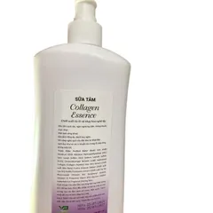 Sữa tắm Collagen Essence Tía Tô (Chai 800ml) Giúp làm sạch da, cung cấp độ ẩm nuôi dưỡng da mịn màng trắng sáng.