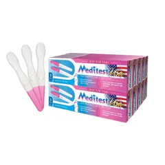 Que thử thai MediTest USA 5.0mm (Hộp 1 que) giúp phát hiện sớm thai kì cực kì nhanh chóng và hiệu quả.
