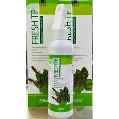 Dung dịch tắm khô FRESH TP (Chai 250ml) Giúp làm sạch cơ thể nhẹ nhàng, thoải mái.