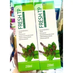 Dung dịch tắm khô FRESH TP (Chai 250ml) Giúp làm sạch cơ thể nhẹ nhàng, thoải mái.