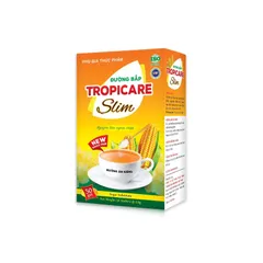 Đường Bắp TROPICARE Slim (Hộp 50 gói) Đường ăn kiêng nguyên liệu nhập khẩu.