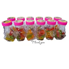 Kẹo dẻo hương vị trái cây GUMMY (Lốc 10 hủ) nguyên liệu tự nhiên hương vị trái cây thơm ngon khó cưỡng.