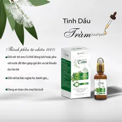 Tinh Dầu Tràm SOUTHPRO (Chai 50ml) Dùng ngoài massage da khi trời lạnh, giúp làm ấm da, giúp làm dịu vết muỗi đốt.