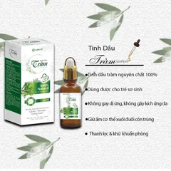 Tinh Dầu Tràm SOUTHPRO (Chai 50ml) Dùng ngoài massage da khi trời lạnh, giúp làm ấm da, giúp làm dịu vết muỗi đốt.