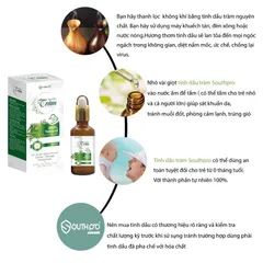 Tinh Dầu Tràm SOUTHPRO (Chai 50ml) Dùng ngoài massage da khi trời lạnh, giúp làm ấm da, giúp làm dịu vết muỗi đốt.