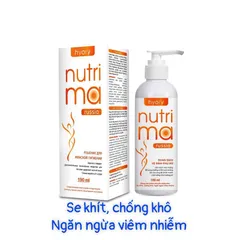 Dung dịch vệ sinh phụ nữ NUTRIMA (Chai 190ml) se khít, chống khô, giảm khí hư ngứa rát, giúp làm hồng cô bé.