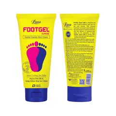 Kem dưỡng da chân FOOTGEL CLASSIC (Tuýp 50g) Hỗ trợ giảm nứt nẻ gót chân, da bàn chân, các trường hợp “nước ăn da”.