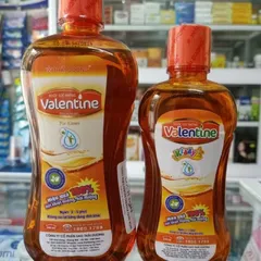 Nước súc miệng Valentine Thái Dương (Chai 500ml)