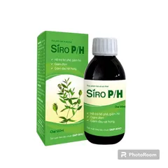 Siro Ho P/H (Chai 120ml) Hỗ trợ bổ phế, giảm ho, giảm đờm, giảm đau rát họng.