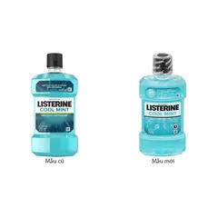 Nước súc miệng Listerine Cool Mint (Chai 250ml) giúp bảo vệ khoang miệng 24h khỏi vi khuẩn và nguyên nhân gây hôi miệng.