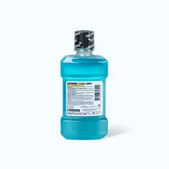 Nước súc miệng Listerine Cool Mint (Chai 250ml) giúp bảo vệ khoang miệng 24h khỏi vi khuẩn và nguyên nhân gây hôi miệng.