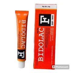 Kem bôi da thảo mộc BIDOLAC F (Tuýp 10g) Cung cấp dưỡng chất cho da mềm mượt, giảm khô và nứt nẻ, rôm sảy, mẫn ngứa.