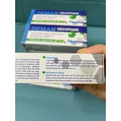 Kem bôi da thảo dược DEMAR DEVOPHAR (Tuýp 16g) Giúp dưỡng ẩm, làm mềm da, làm dịu mát da khi bị rôm sảy, mẫn ngứa, mụn.