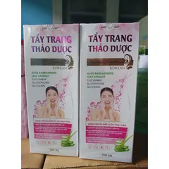 Nước Tẩy Trang Thảo Dược Xanh Hyory Glutathione Korean Chai 200ml