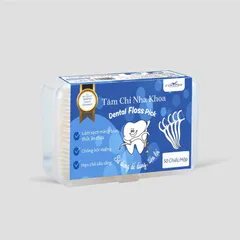 TĂM CHỈ NHA KHOA ORALTANA (Túi 50 cái) sợi chỉ hoàn toàn không bị kéo giãn