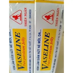VASELINE THIÊN NGÂN (Tube 10g) Làm giảm nứt nẻ môi, khô môi, giảm nứt nẻ da tay, gót chân, khô da, làm mềm da.