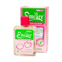 EMCARE DẦU TRÀM EM BÉ (Chai 25ml) Hỗ trợ phòng ngừa cảm cúm, cảm lạnh, nghẹt mũi, sổ mũi, đau họng, đầy hơi.
