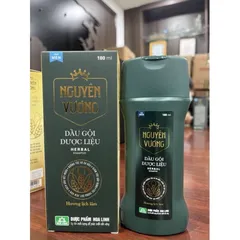Dầu gội Dược liệu Nguyên Vương (Chai 180ml) giúp nuôi dưỡng tóc và da đầu từ gốc, làm sạch tóc và da đầu, sạch gàu.