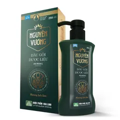 Dầu gội Dược liệu Nguyên Vương (Chai 180ml) giúp nuôi dưỡng tóc và da đầu từ gốc, làm sạch tóc và da đầu, sạch gàu.
