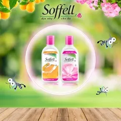 KEM BÔI DA CHỐNG MUỖI SOFFELL (Chai 60ml) - Có 2 mùi Hương Hoa và Hương Cam.