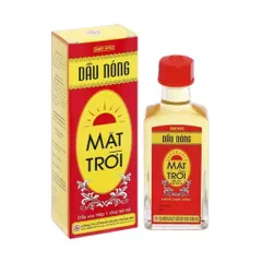 Dầu nóng Mặt Trời OPC (chai 60ml) Xoa bóp giảm đau nhức cơ bắp, đau lưng, tê thấp.