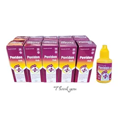 Dung dịch sát khuẩn POVIDON 10% BIDO (Chai 15ml) Dùng để sát trùng vết thương, vết bỏng, vết trầy xước.