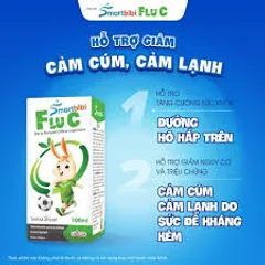 Combo Smartbibi ZinC và Smartbibi Flu C TPBVSK Giúp Bé Ăn Ngon Hỗ Trợ Tăng Đề Kháng Phòng Cảm Lạnh, Cảm Cúm