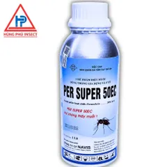 DIỆT CÔN TRÙNG PER SUPER50EC 1L - NL Ấn Độ,Diệt Muỗi,Ruồi,Kiến,Gián,Ruồi Vàng,Rầy,Rệp,Dùng Trong Trồng Trọt,Chăn Nuôi