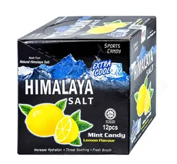 Kẹo Chanh Muối Vị Bạc Hà Himalaya (12 gói x 15g)