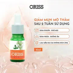 Serum Mụn Oriss Hỗ Trợ Ngừa Mụn Phục Hồi Da Mờ Thâm Thu Nhỏ Lỗ Chân Lông Chai 10ml