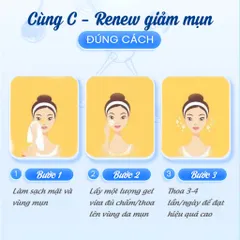 Gel Chấm Mụn Giảm Mụn Mờ Thâm Nhanh Chóng C-Renew Anti Acne 24h Chính Hãng - 15g