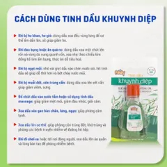 Tinh dầu khuynh diệp Fobaby