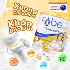 SỮA BỘT FOBE MILK DINH DƯỠNG XƯƠNG KHỚP 400 gr, 900 gr